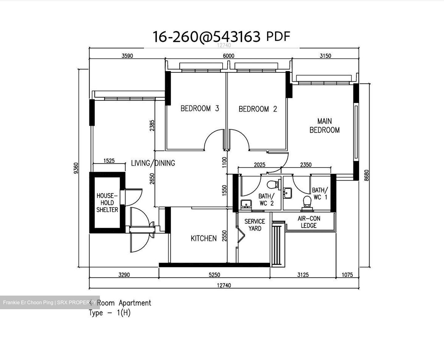 Blk 163C Rivervale Delta (Sengkang), HDB 4 Rooms #638700541